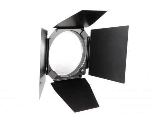 5044 4-wing barn door with filter holder for 7" reflector