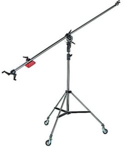 246 Superboom met chromen statief. lengte: 270 cm, Ø 35 mm