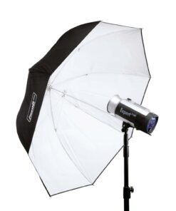 4821623 Master PXL witte, parabolische flitsparaplu ø135 cm
