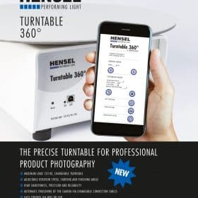 Hensel draaitafel voor 360º productfotografie - Afbeelding 2