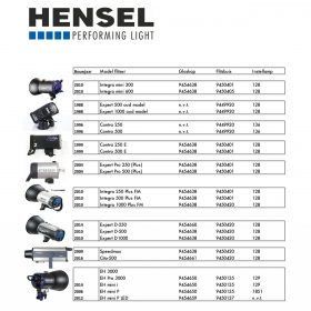 Hensel Instellamp 1851 – 12V / 60W Halogeen voor Porty - Afbeelding 2
