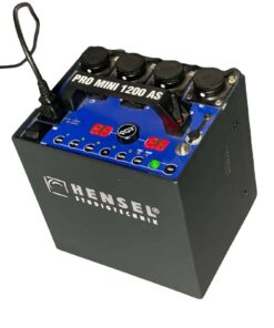 Used Hensel Pro mini 1200AS generator with built-in receiver - Image 3