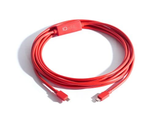 Câble d'attache IQwire 5mtr USB-C à USB-C droit