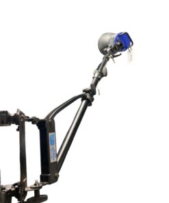 Gebruikte set studio booms met wand-/ buisbevestiging - Afbeelding 5