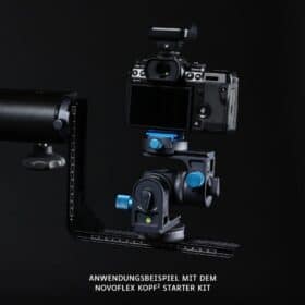 Novoflex Low Position Kit – Accessoire voor Hensel Studio Camerastatief - Afbeelding 6