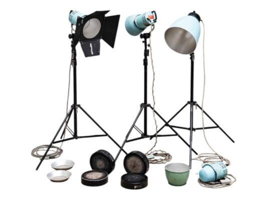 Set complet Broncolor – 6× têtes 1500 Ws + nombreux accessoires