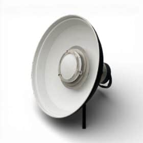 Beautydish Hensel 22” blanc d’occasion – compatible grille (nouveau modèle) – Image 3