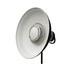 Beautydish Hensel 22” blanc d’occasion – compatible grille (nouveau modèle)