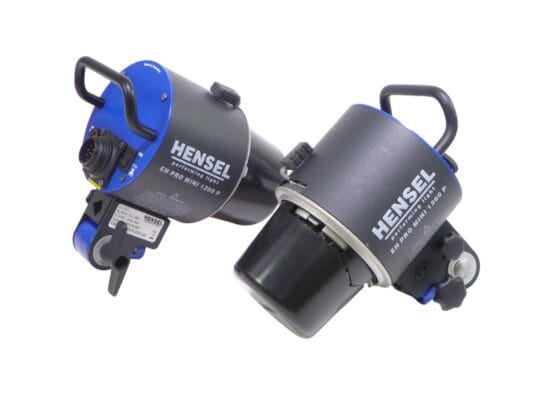Gebruikte Hensel Porty L 1200 set – compleet met 2 accu's en 2 flitskoppen - Afbeelding 4