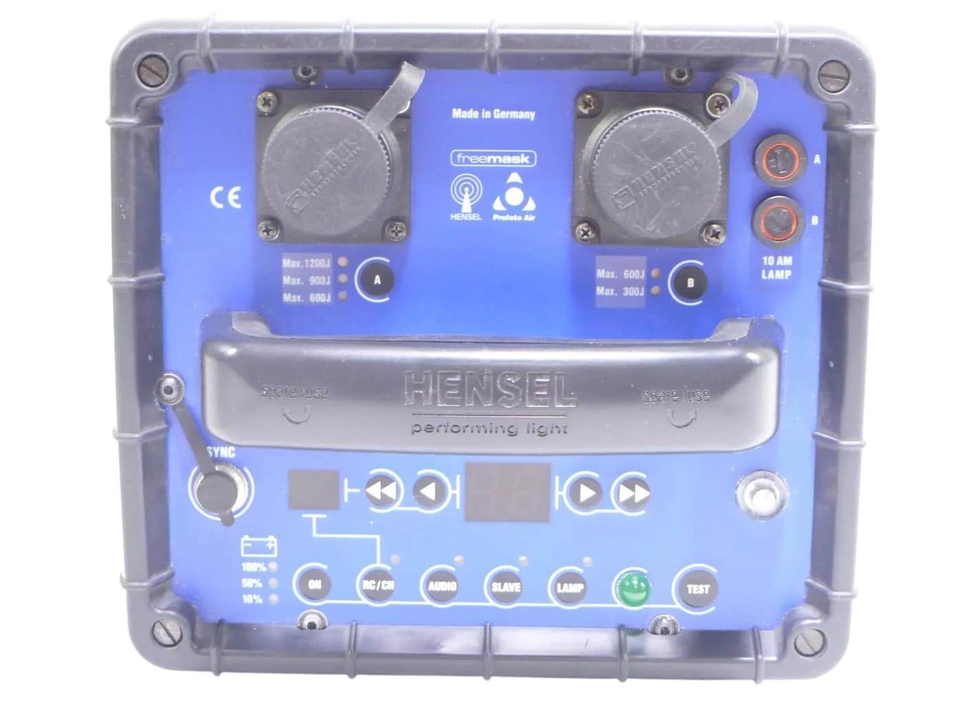 Gebruikte Hensel Porty L 1200 set – compleet met 2 accu's en 2 flitskoppen - Afbeelding 2