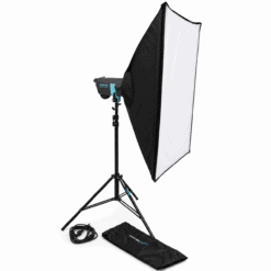 Broncolor Minicom 80 Studioset met 3 Flitsers, Softbox en Statieven – Zo Goed als Nieuw - Afbeelding 4