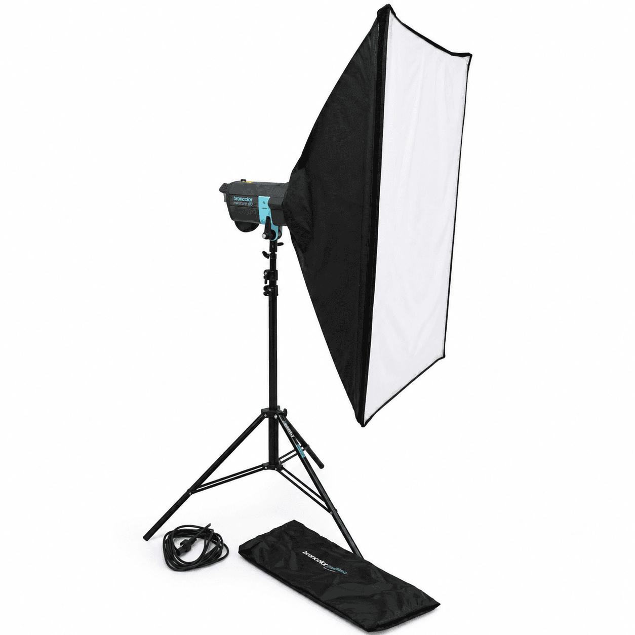 Broncolor Minicom 80 Studioset met 3 Flitsers, Softbox en Statieven – Zo Goed als Nieuw - Afbeelding 4