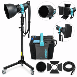 Broncolor Scoro A2S Studio Lighting Set with 3 Unilite 1600 J Flash Heads – Like New