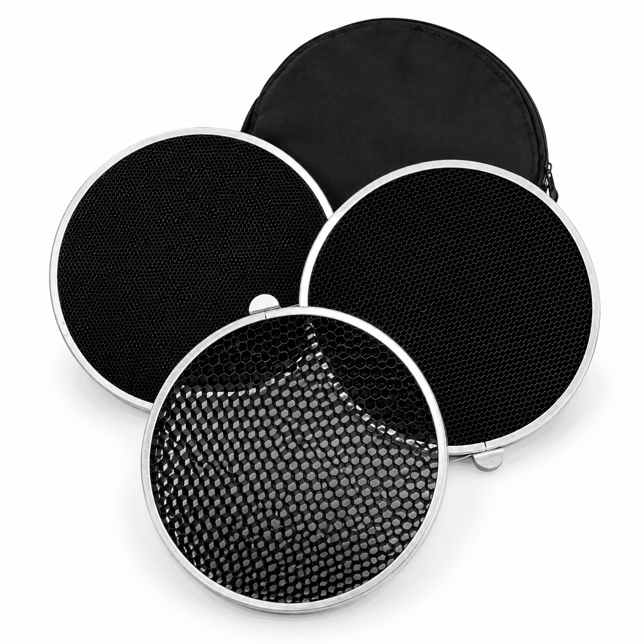 Visatec Solo 800B Studioset met 3 Flitsers en Uitgebreide Lichtvormers – Gebruikt - Afbeelding 6