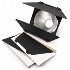 Visatec Solo 800B Studioset met 3 Flitsers en Uitgebreide Lichtvormers – Gebruikt - Afbeelding 7
